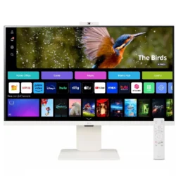 LG 32SR85U-W 32" 4K UHD IPS MyView Smart Monitor with webOS
