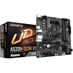 Gigabyte A520M DS3H V2 Micro-ATX DDR4 AMD AM4 Motherboard
