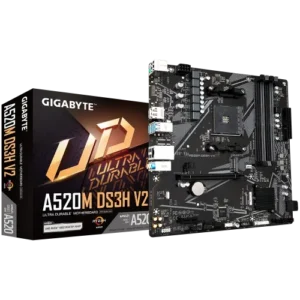 Gigabyte A520M DS3H V2 Micro-ATX DDR4 AMD AM4 Motherboard