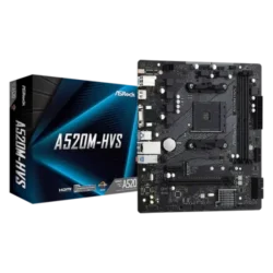 ASRock A520M-HVS AMD AM4 Micro ATX Motherboard