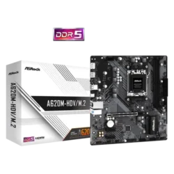 ASRock A620M-HDV/M.2 AM5 DDR5 Micro ATX Motherboard