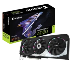 GIGABYTE AORUS GeForce RTX 4060 ELITE 8G GDDR6 Graphics Card