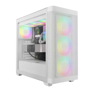 Gamdias ATHENA M3 WH ARGB E-ATX Mid-Tower Gaming Casing
