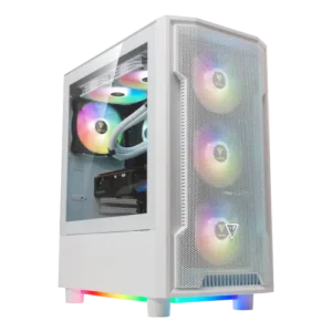 Gamdias ATHENA M6 LITE WH Mid-Tower ATX Gaming Casing