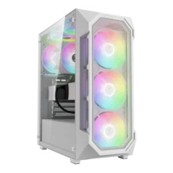 Gamdias AURA GC1 ELITE WH Mesh RGB Mid-Tower Casing