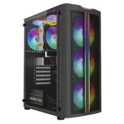 Gamdias AURA GC3 ELITE Distinctive Mesh RGB Mid-Tower Casing