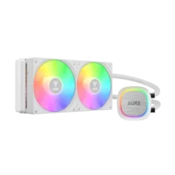 Gamdias AURA GL240 V2 WH ARGB Liquid CPU Cooler