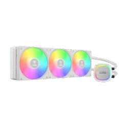 Gamdias AURA GL360 V2 WH ARGB Liquid CPU Cooler