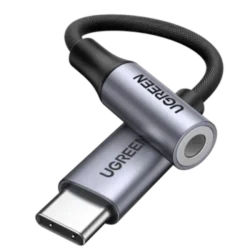 UGREEN AV142 USB Type-C to 3.5mm Female Cable Converter 10CM #30632