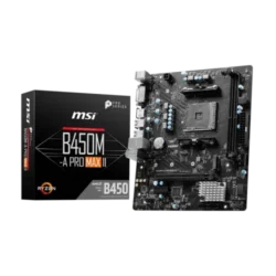 MSI B450M-A PRO MAX II AMD AM4 Motherboard