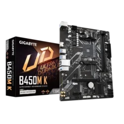 GIGABYTE B450M K AMD AM4 Micro ATX Motherboard
