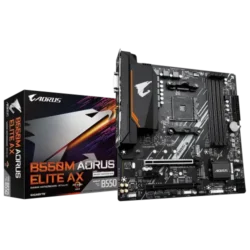 GIGABYTE B550M AORUS ELITE AX DDR4 mATX AM4 Motherboard