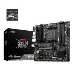 MSI B550M Pro-VDH AMD AM4 DDR4 Micro-ATX Motherboard