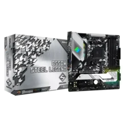 ASRock B550M Steel Legend AMD AM4 Micro-ATX Motherboard