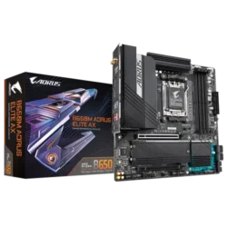 GIGABYTE B650M AORUS ELITE AX DDR5 AMD AM5 Micro-ATX Motherboard