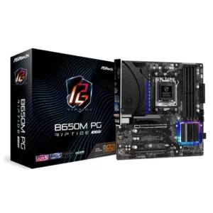 ASRock B650M PG Riptide WiFi AMD AM5 Micro ATX Motherboard