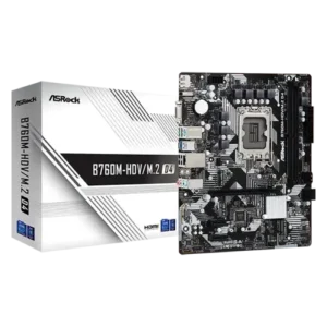 ASRock B760M-HDV/M.2 D4 Micro ATX Motherboard