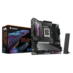 GIGABYTE B860M AORUS ELITE WIFI6E LGA1851 Micro ATX Motherboard