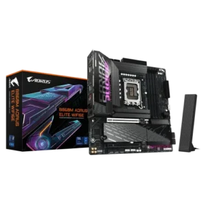 GIGABYTE B860M AORUS ELITE WIFI6E LGA1851 Micro ATX Motherboard