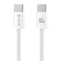 Yison Celebrat U600 White 60W 1 Meter USB Type-C Cable