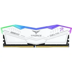 TEAM T-FORCE DELTA RGB 24GB 8000MHz DDR5 Gaming RAM White