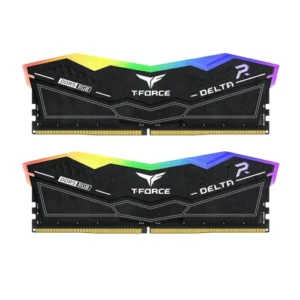 TEAM T-FORCE DELTA RGB Black 32GB (16GBx2) 7200MHz DDR5 Gaming RAM