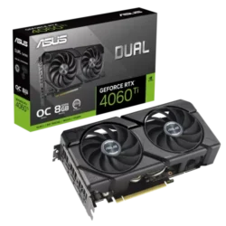 ASUS Dual GeForce RTX 4060 Ti EVO OC Edition 8GB GDDR6 Graphics Card