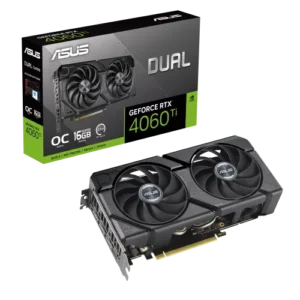 ASUS Dual GeForce RTX 4060 Ti EVO OC Edition 16GB GDDR6 Graphics Card