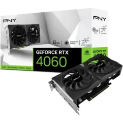 PNY GeForce RTX 4060 8GB VERTO Dual Fan GDDR6 Graphics Card