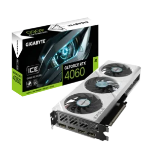 GIGABYTE GeForce RTX 4060 EAGLE OC ICE 8G GDDR6 Graphics Card