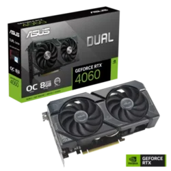 ASUS Dual GeForce RTX 4060 OC Edition 8GB GDDR6 Graphics Card