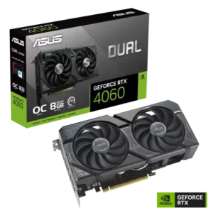 ASUS Dual GeForce RTX 4060 OC Edition 8GB GDDR6 Graphics Card