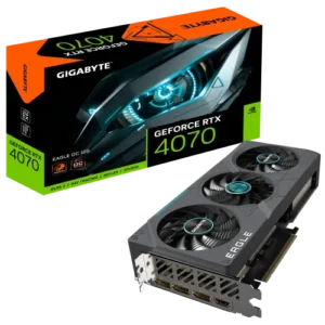GIGABYTE GeForce RTX­­ 4070 EAGLE OC 12GB GDDR6X Graphics Card