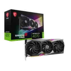 MSI GeForce RTX 4070 GAMING X TRIO 12GB GDDR6X Graphics Card