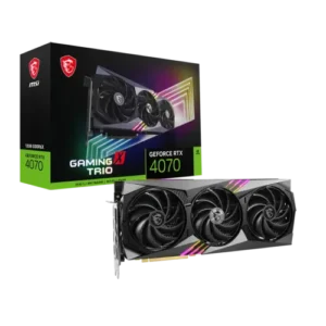 MSI GeForce RTX 4070 GAMING X TRIO 12GB GDDR6X Graphics Card