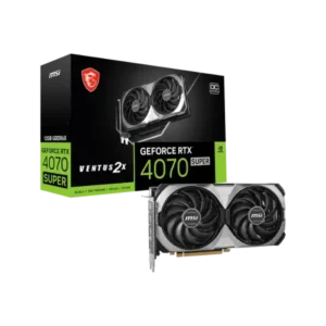 MSI GeForce RTX 4070 SUPER 12G VENTUS 2X OC GDDR6X Graphics Card