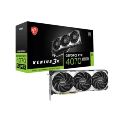 MSI GeForce RTX 4070 SUPER 12G VENTUS 3X OC GDDR6X Graphics Card