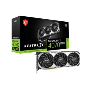 MSI GeForce RTX 4070 SUPER 12G VENTUS 3X OC GDDR6X Graphics Card