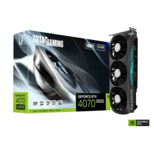 ZOTAC GAMING GeForce RTX 4070 SUPER Trinity Black Edition 12GB GDDR6X Graphics Card