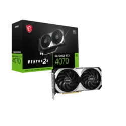 MSI GeForce RTX 4070 VENTUS 2X 12GB OC GDDR6X Graphics Card