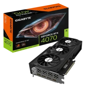 GIGABYTE GeForce RTX­­ 4070 WINDFORCE OC 12GB GDDR6X Graphics Card