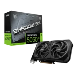 MSI GeForce RTX 5060 Ti 16G SHADOW 2X OC PLUS 16GB GDDR7 Graphics Card