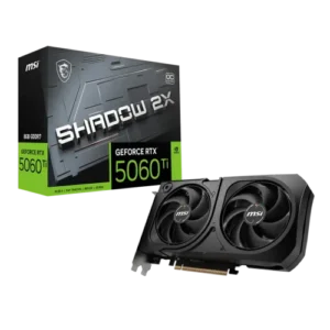 MSI GeForce RTX 5060 Ti 8G SHADOW 2X OC PLUS 8GB GDDR7 Graphics Card