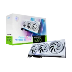 MSI GeForce RTX 5070 12G GAMING TRIO OC WHITE GDDR7 Graphics Card