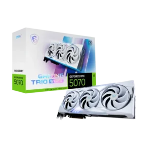 MSI GeForce RTX 5070 12G GAMING TRIO OC WHITE GDDR7 Graphics Card