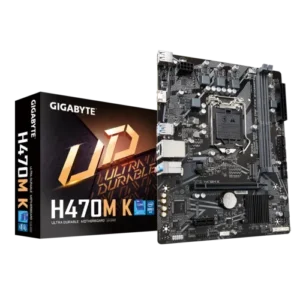 GIGABYTE H470M K DDR4 Intel 10th and 11th Gen Micro ATX Motherboard