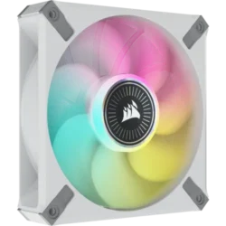 Corsair iCUE ML120 RGB ELITE Premium 120mm PWM Magnetic Levitation Fan White Single Pack