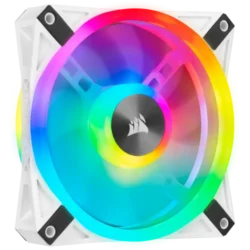 Corsair iCUE QL120 RGB 120mm PWM White Single Case Fan