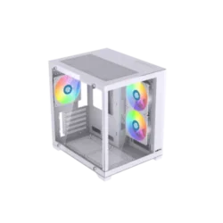 Maxcool Inferno MC5 Mid Tower Micro ATX Gaming Casing White
