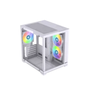 Maxcool Inferno MC5 Mid Tower Micro ATX Gaming Casing White